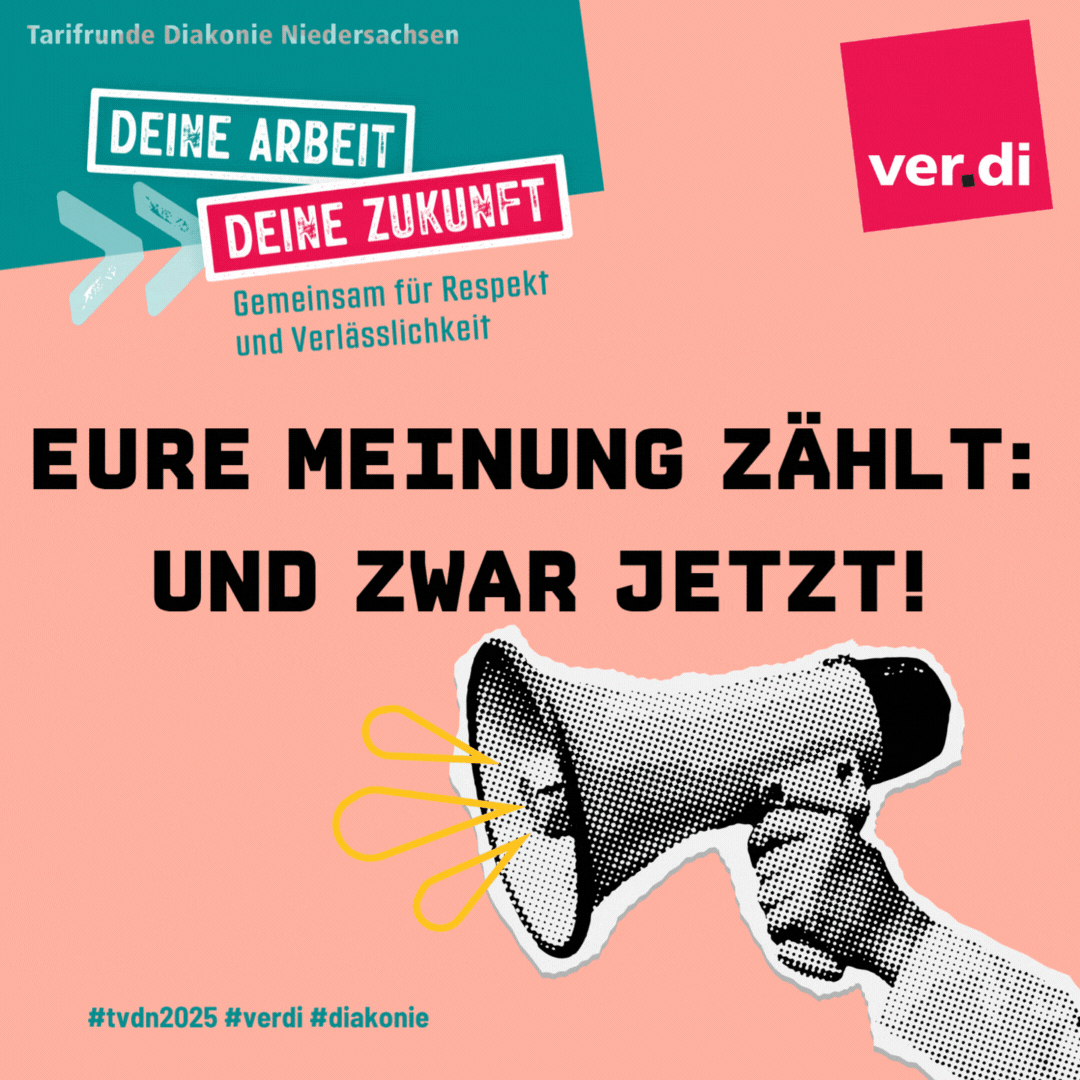 TVDN Tarifverhandlungen Diakonie Niedersachsen Befragung zur 4. Verhandlungsrunde