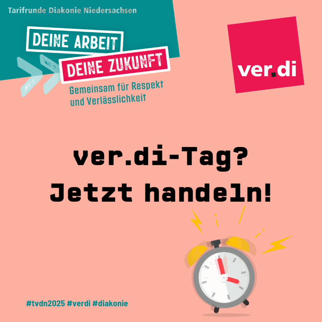 ver.di Tag sichern – bis 30.04.